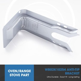 WB02K10254 Anti-Tip Bracket Assembly Replacement Part by Seentech Works with Gene-RAL Elec-tric, Ken-More, Hot-Point Stove Oven Range Replaces Part Numbers: WB02K10254 WB02K10020 AP4438045 AH2364689
