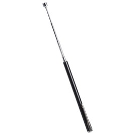 MAGT Magnetic rod, magnetic telescopic rod, portable magnetic lifter, magnetic telescopic rod, recording tool, telescopic magnet, hand held device (black)