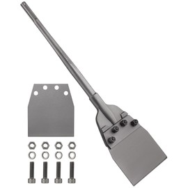 SDS Max Floor Scraper with Replaceable Blade, Firecore 6 Inch Thinset Removal Chisel Bits Scaling Chisel for SDS Max Rotary Hammer Drill, Steel Shovel Bits for Removing Vinyl Flooring VCT Tiles Mortar