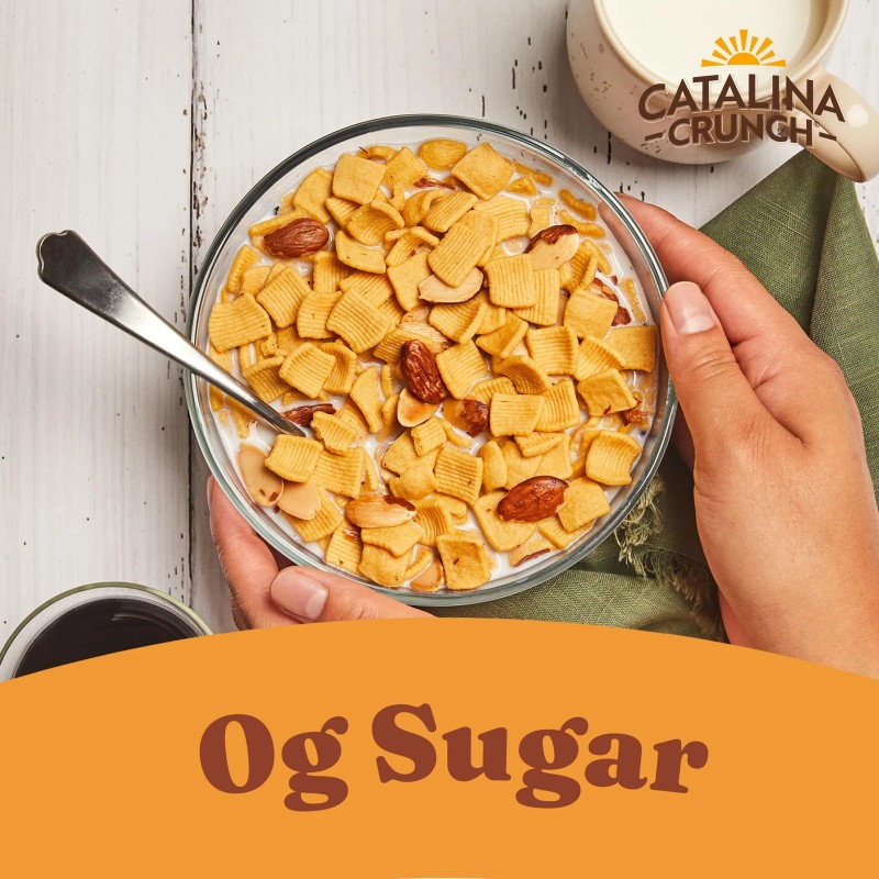 Catalina Crunch High Protein Gluten Free Honey Nut Cereal with
