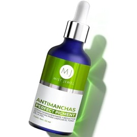 MIST JEWEL  Serum reductor de pigmentacion aclarador para manchas faciales en la piel, Suero facial antimanchas adicionado con vitamina C y E para