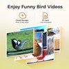TT Nature Upgrade Squirrel-Proof Bird Feeder with Camera, Solar Powered,