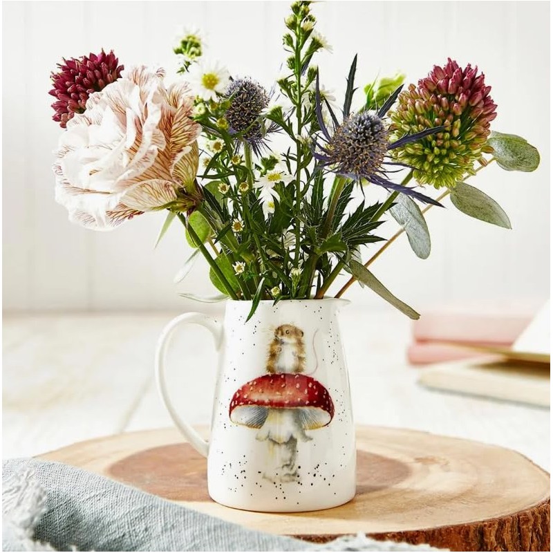 Wrendale Mouse Flower Jug 8 cm