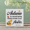 Fall Wood Box Sign Art Desk Decor Fall Wood Block