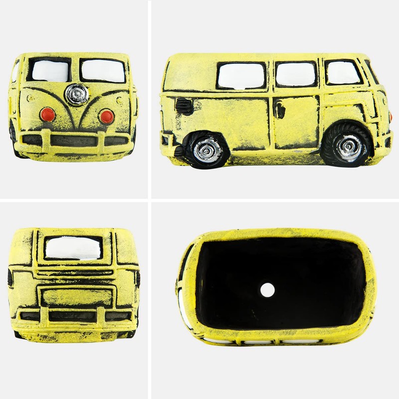 Ascrafter Cute Succulent Plants Pots, Small Planter Pots with Drainage