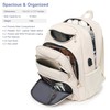 Boavan Laptop Backpack for Women, 15.6-Inch Waterproof School Bookbag, Anti-Theft