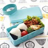 Miyoshi Seisakujyo 0101-0038 GEL-COOL Lunch Box, Integrated Ice Pack, Square,
