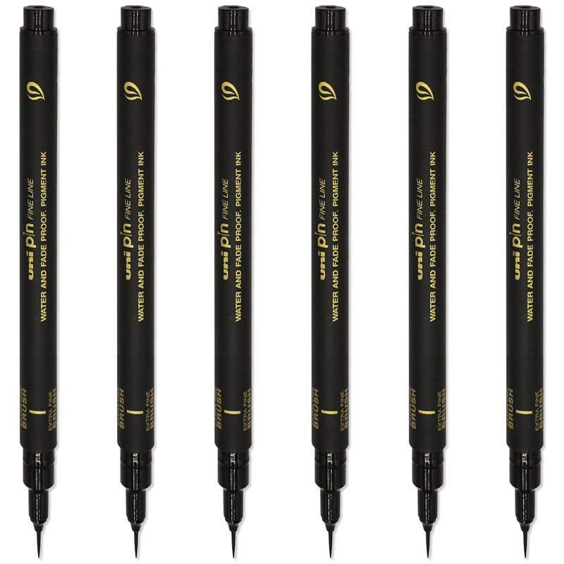 Uni Pin Fineliner Drawing Brush Pens - Brush Nibs -