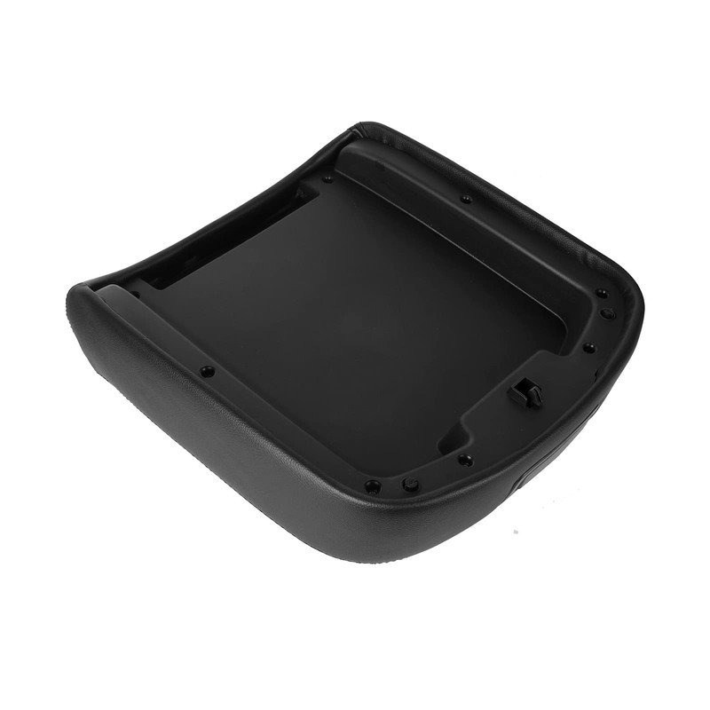LCWRGS Center Console Lid Black Armrest Cover Replacement for 2007-2014