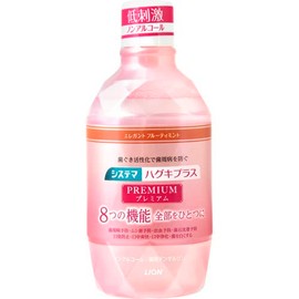 Lion Systema Haguki Plus P Rinse Fruity Mint, 20.3 fl oz (600 ml)