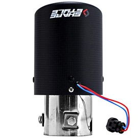 Share Style Muffler Cutter with LED Carbon Blue Light