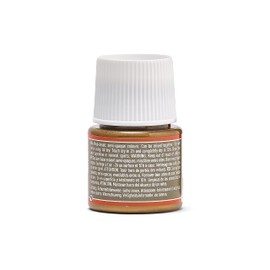 Pebeo Ceramic, Enamel Effect Paint - High Gloss Paints, Opaque, Oil-Based Color, 45 ml Bottle, Rich Gold,025-015