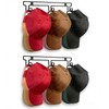 PANGTON Hat Rack for Wall, [2-Pack] Metal Hat Organizer for