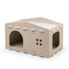 Cat House for Indoor Cats, House-Shape Cat Felt Bed, Creative