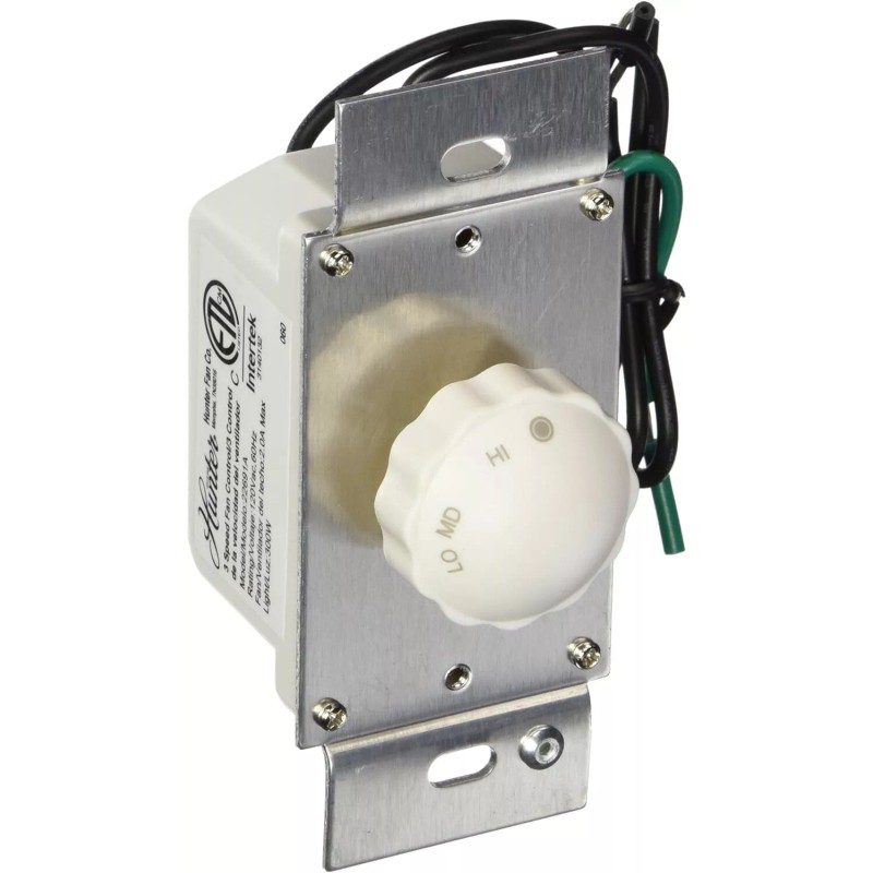 Hunter Casablanca Original Ceiling Fan Wall Control Rotary Switch 3-Speeds