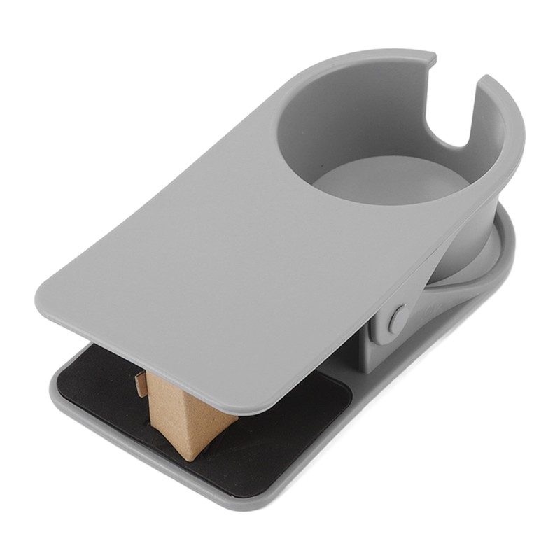 Cup Holder Clip Desk Side Glass Mug Bottle Clamp Stand
