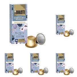 Bialetti Box 10 Nespresso Compatible Bridgerton Capsules Royal Regency Flavour