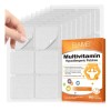 60 Parches Con Vitaminas Y Minerales Energía Y Salud General