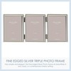 Addison Ross, Essentials Photo Frame, Silver Plate Treble, 2 x
