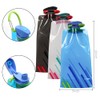 Casoter 700ml Large Foldable Water Bottles, Portable, 3 Pack, BPA