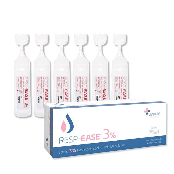 Resp-Ease® 3% Sterile Hypertonic Saline Solution for Inhalation via Nebuliser