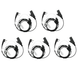 Unbranded 2-wire Surveillance Earphone Mic For TK370 TK370G TK372 TK372G TK373 Radio 5X