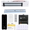 Door Access Control Kit, RFID Keypad, 600LB Magnetic Lock Set,