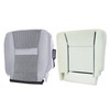 NLQR Cloth Gray Front Driver Side Bottom and Seat Cushion