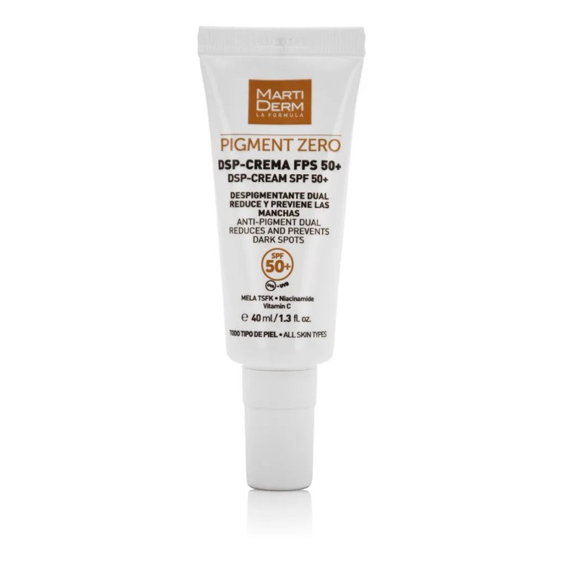 Martiderm Pigment Zero Dps- Crema Fps 50 Momento de aplicacin