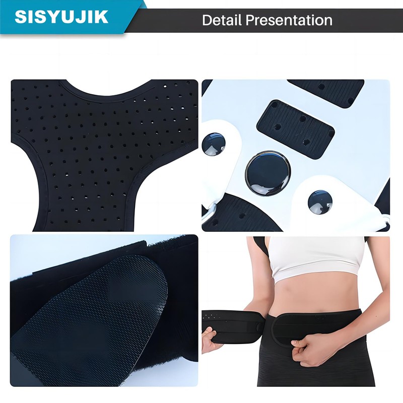 SISYUJIK Posture Corrector Back Support for Hunched Back, Kyphosis and