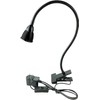 QUANS 5W Clip on Clamp Gooseneck COB LED Desk Table