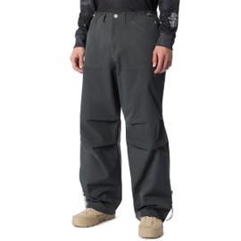 Cross-eyed Moose Men's Skydiver Baggy Parachute Pants with Water Repellent Standard, UNEXPLORED