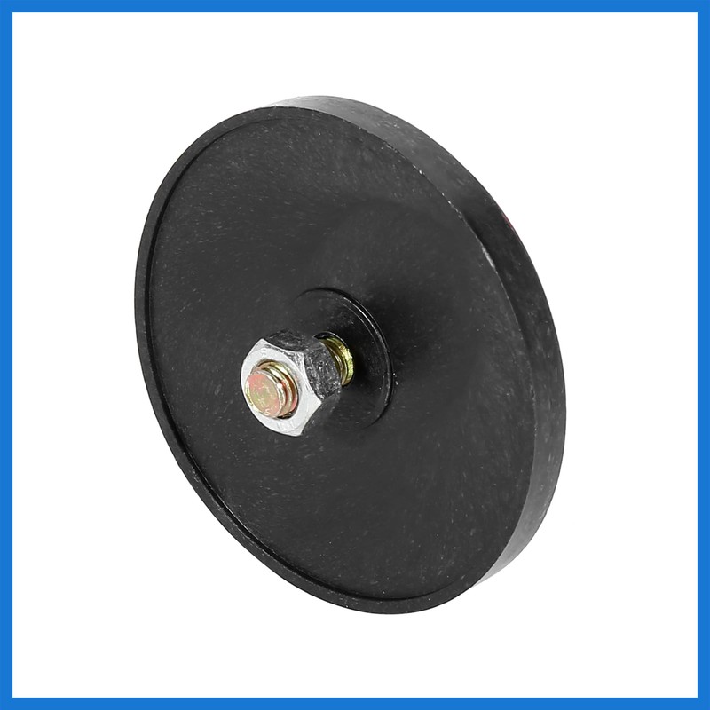 VekAuto Pair M6x1.0 White Plastic Universal Screw Mount Reflective Warning