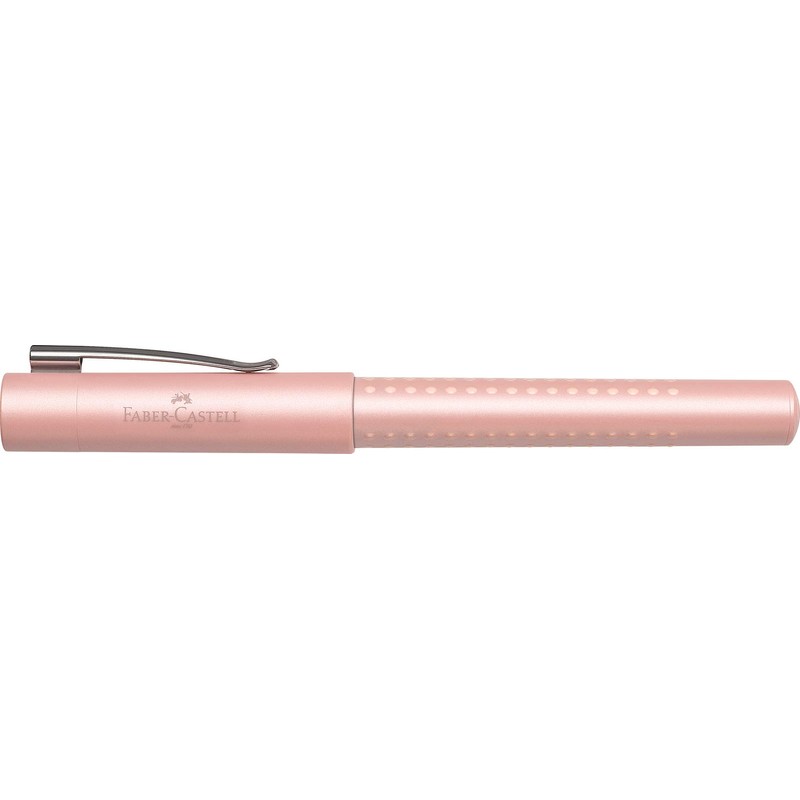 Faber-Castell Grip Pearl Edition F Fountain Pen - Rose