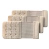 Chanie Women Pack of 3 Soft Comfortable 3 Hooks Bra