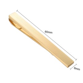 Asienice brushed tie bars for men Tie Accessories simple skinny tie bar Non-Precious Metal