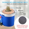 LEOLIO Pottery Wheel Bat System, Upgraded 12” Round Outer Bat