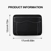 Car Side Pocket Organizer,PU Leather Car Pocket Seat Side Bag