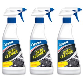 Carbona Oven Cleaner | Grease & Stain Fighting Formula | Odor Free | 16.8 Fl Oz Each, 3 Pack