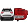 Sagnod Auto Tail Light compatible with 2011-2013 Jeep Grand Cherokee