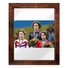 Catalina Ponor - 14X17 Full Color Photo Sign With Hand Made Wood Frame PIAP #G97643