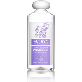 Alteya Organics Lavender Water USDA Certified Organic Facial Toner, 17 Fl Oz/500mL Pure Bulgarian Lavandula Angustifolia Flower Water, Award-Winning Moisturizer BPA-Free Bottle with Reducer