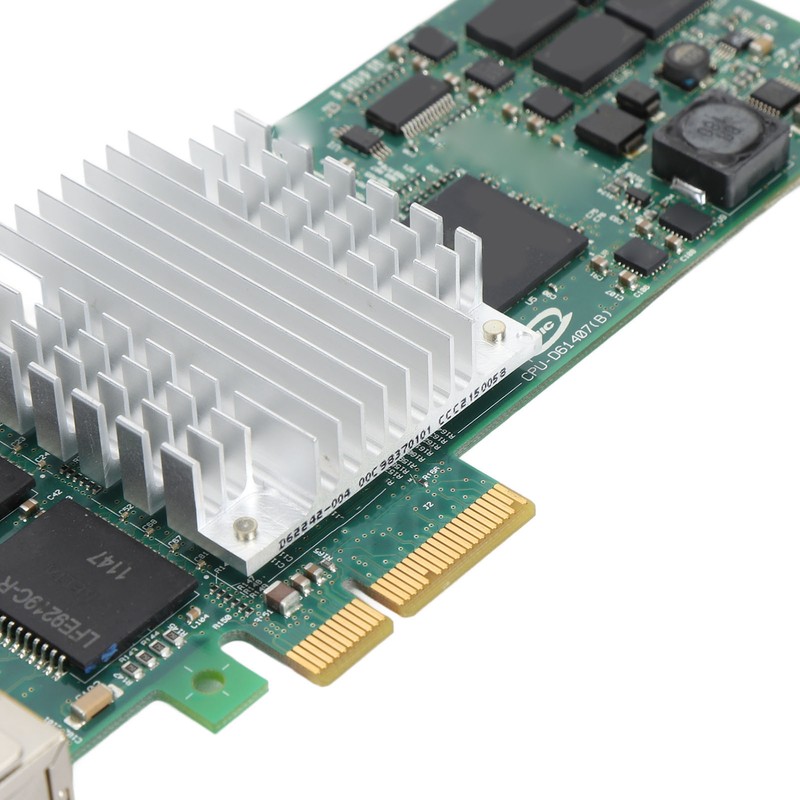 Gigabit Network Card 4 RJ45 Port PCIE X4 10Mbps 100Mbps