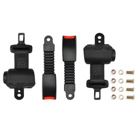 ROSSROLLA 2 Pack Golf Cart Seat Belt Kits Retractable Seatblet Fits Most of Golf Cart Like EZGO, Yamaha, Club Car, UTV, Model B