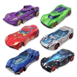 BSNRDX Pull Back Cars 6 Pieces Toy Car, Children's Idea Toy Vehicles for Birthday Parties, Mini Cars Toy Series Toy Car Gift for Children, Suitable for Children from 3 Years