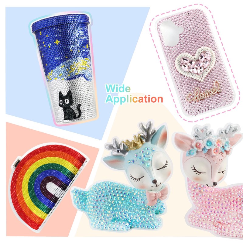 Resin Bedazzling Kit, 40 Colors