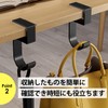 NYANDELMO Bag Hangers 5 Shape Table Hooks Luggage Hanger Multi-functional