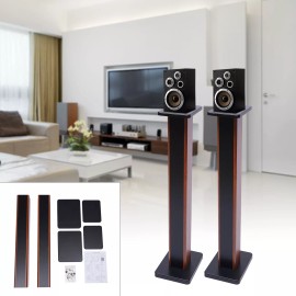 Universal 35.4 " Stable Thick Speaker Bookshelf Stands Home Theater Speaker Holder 1Pair