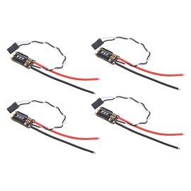 RiToEasysports 4Pcs 45A Brushless ESC, Low Noise Anti Jamming Electrical Speed Controller for FPV Drone Quadcopter Airplane Drone