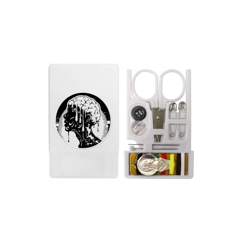 'Head with Melted Brain' Mini Travel Sewing Kit (SE00032769)